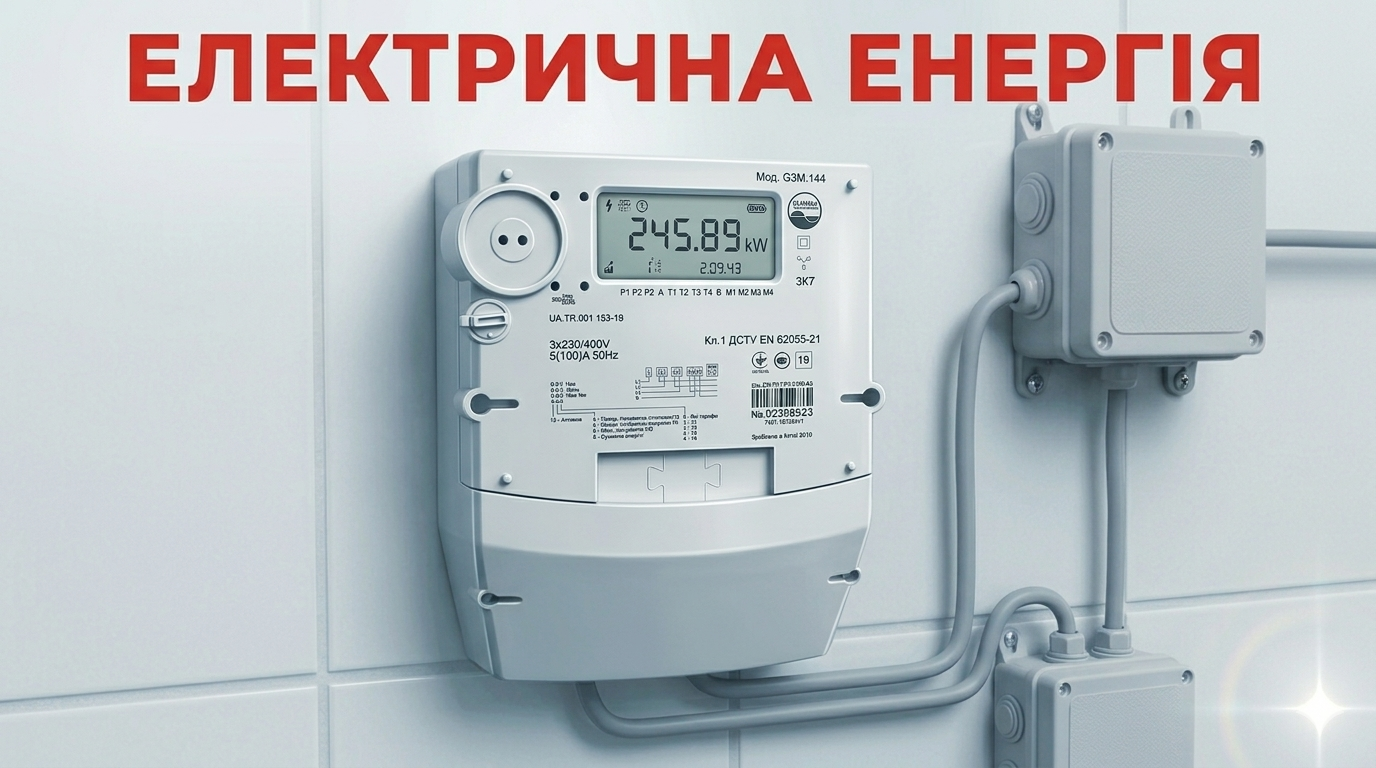 ЕЛЕКТРИЧНА ЕНЕРГІЯ